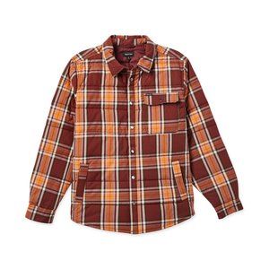 Brixton Men's Cass Quilted Plaid Jacket